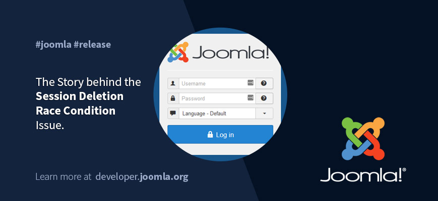 Joomla 3.8.8 Session deletion race condition